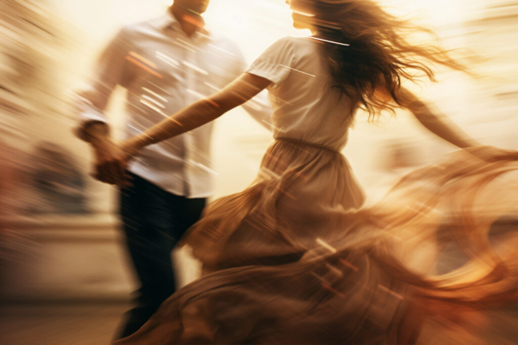 Tanzpaar im Glück dank PairMe