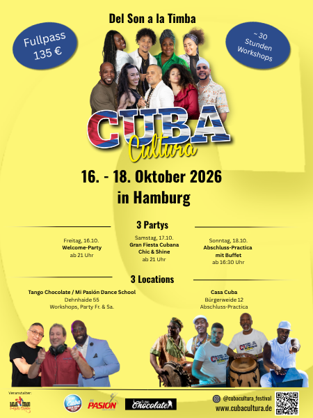 Tanzpartner für Cuban Wochenende